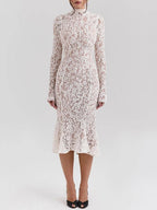 Ximena Long Sleeve Midi Dress