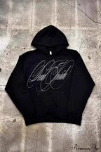 Y2K Gothic Street Vintage Print Hoodie