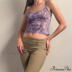 Y2k Mesh Sheer Floral T-Shirts