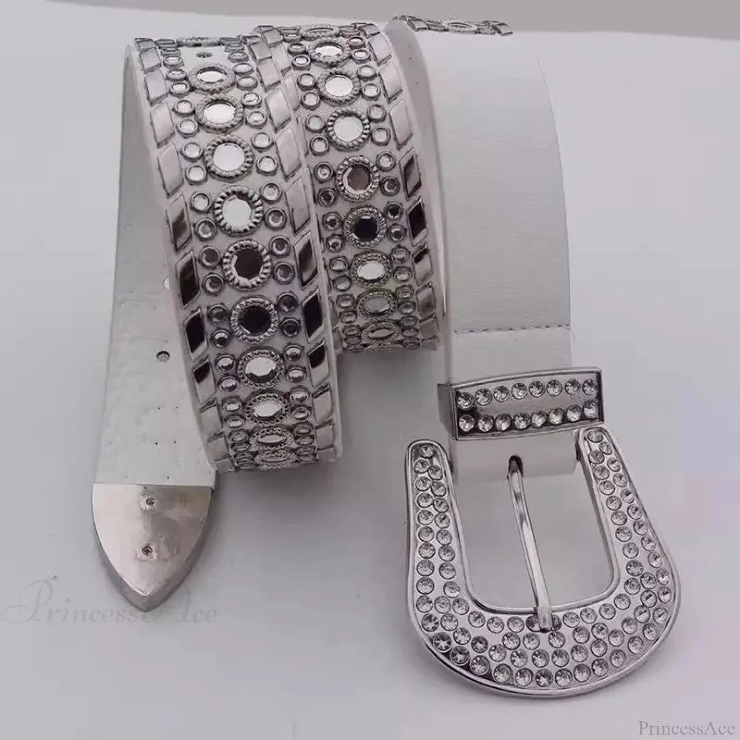 Y2K Mysterious Rhinestone Belt
