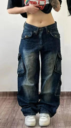Y2K Mysterious Wing Graphic Pant