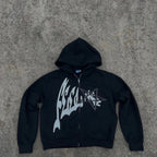 Y2K Retro Letter Hoodie