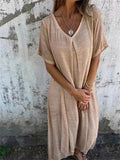 Carmen Elevated Women's V Neck Midi Dress Occasion Wear