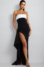 Yestin Backless High Split Maxi Dress